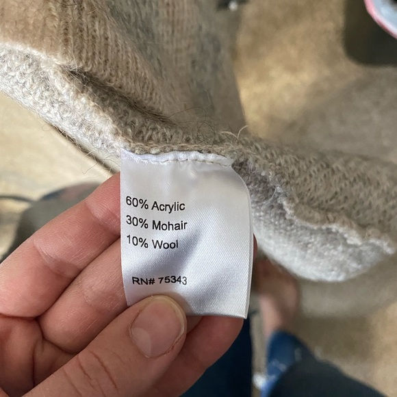 Wool plaid cardigan - Picture 3 of 3